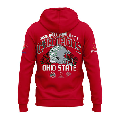 Limited Edition Ohio State Buckeyes College Football Playoff 2025 Rose Bowl Champions