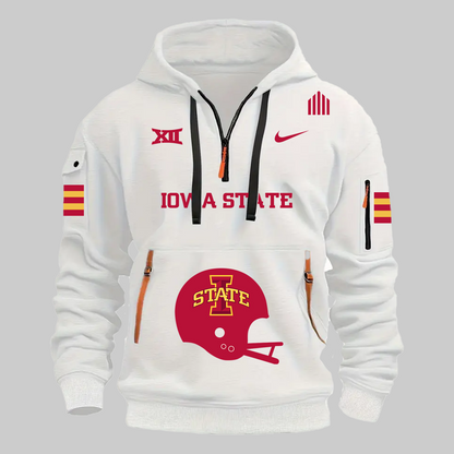 Iowa State Football 2024 Limited Edition New Half Zip Hoodie