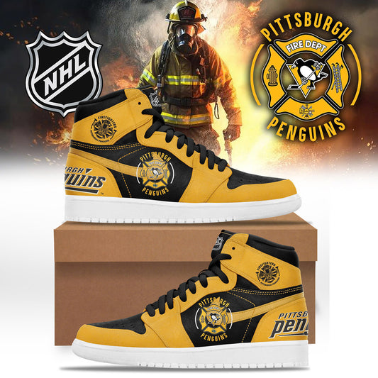 Pittsburgh Penguins x 2024 Military Appreciation Nigh Premium Limited Shoes