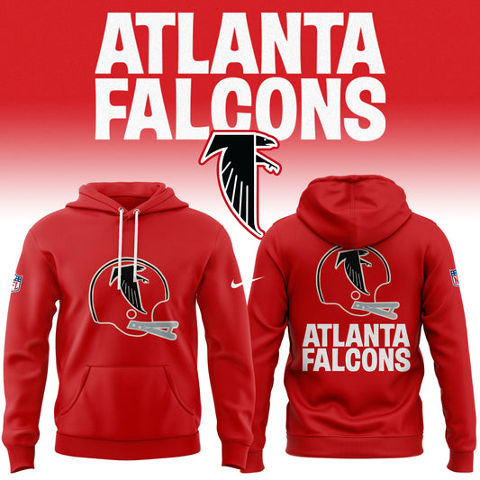 Atlanta Falcons Throwback Hoodie 2025