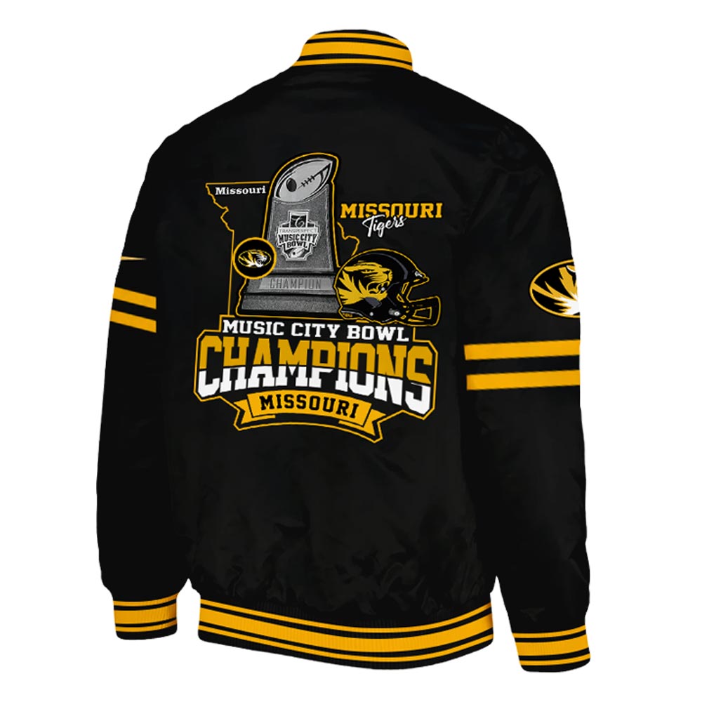 Missouri Tigers NCAA Music City Bowl Champions Limited Edition Bomber Jacket 2025