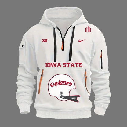 Iowa State Football 2024 Limited Edition New Half Zip Hoodie