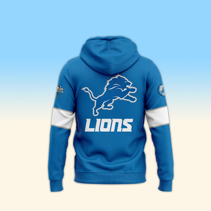 Detroit Lions 2024 Thanksgiving Premium Limited Pullover Hoodie