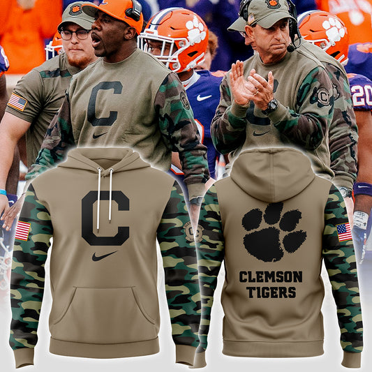 Clemson Tigers 2024 Military Appreciation Hoodie