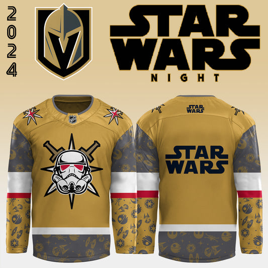 2024 Vegas Golden Knights x Star Wars Night Jersey