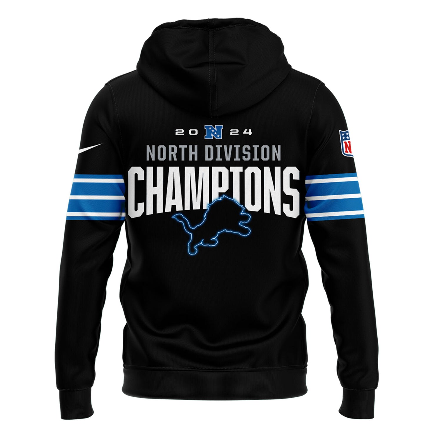 Detroit Lions NFC North Division Champions Hoodie