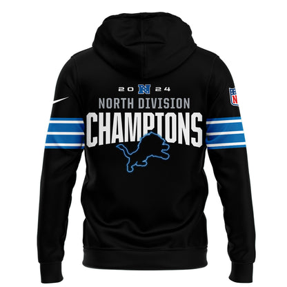 Detroit Lions NFC North Division Champions Hoodie