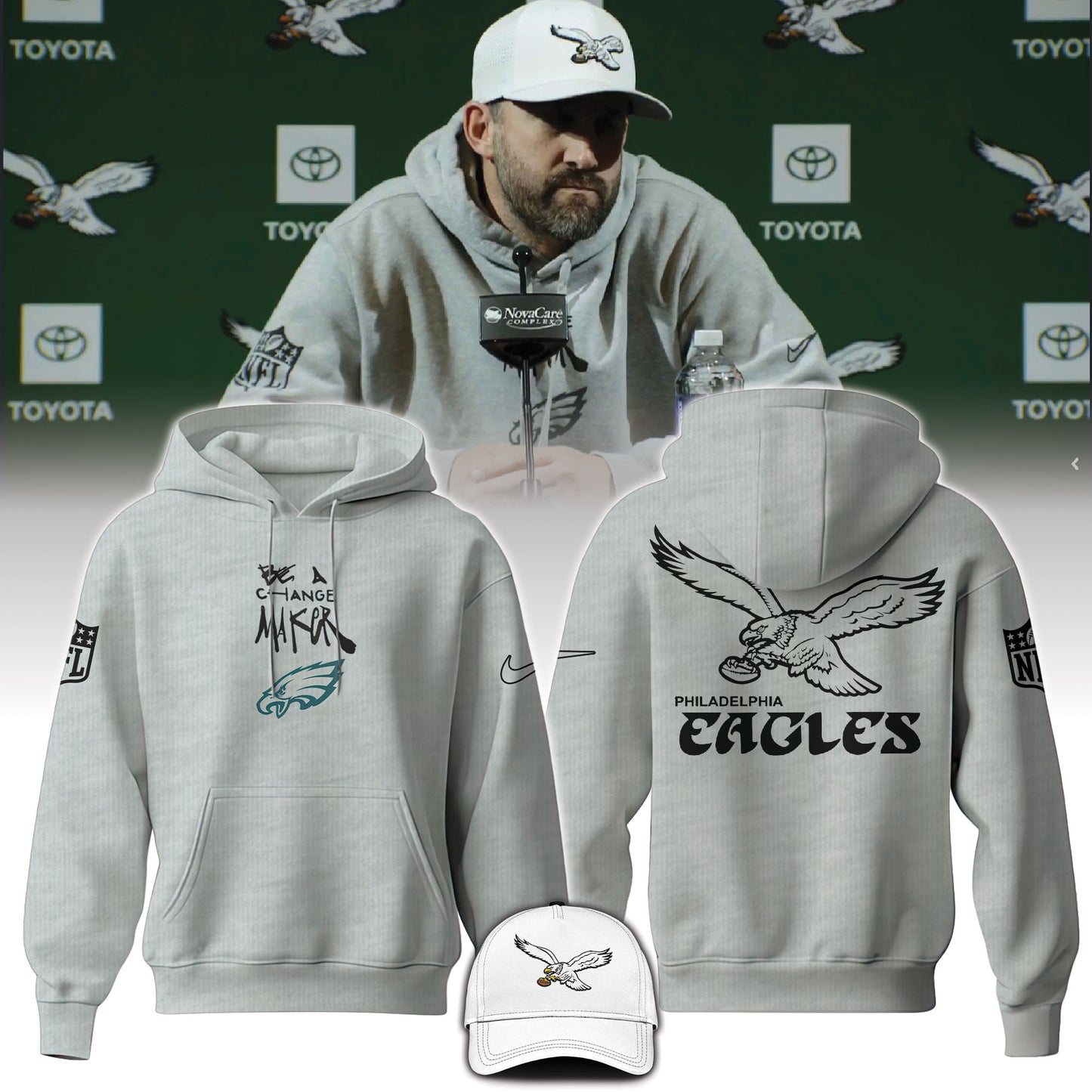 Philadelphia Eagles Inspire Change Changemaker Hoodie