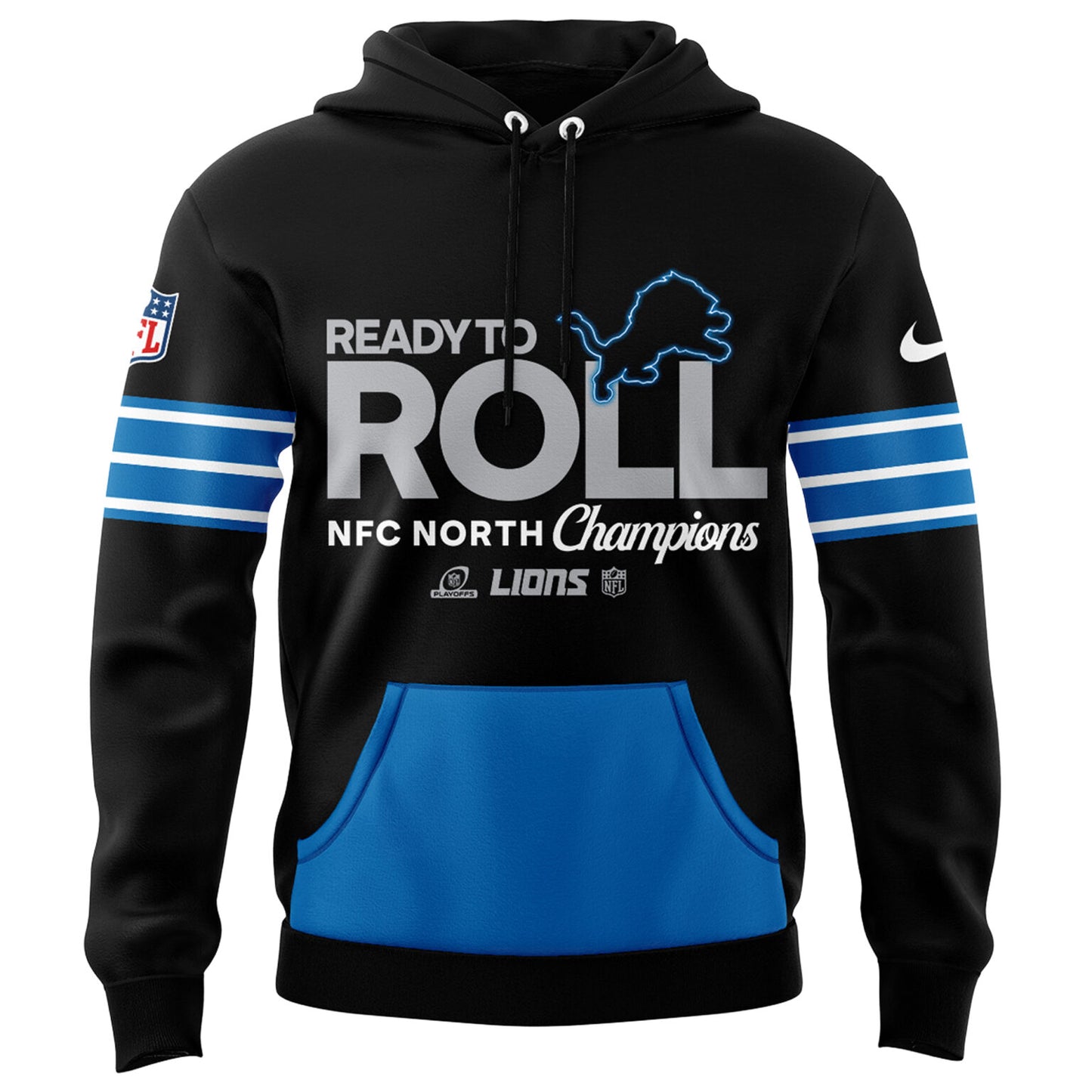 Detroit Lions NFC North Division Champions Hoodie