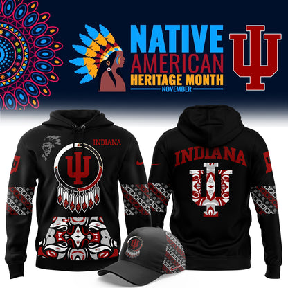 FULL TEAMS NCAA Football Nike 2024 Native American Heritage Month Premium Limited Pullover Hoodie Collection