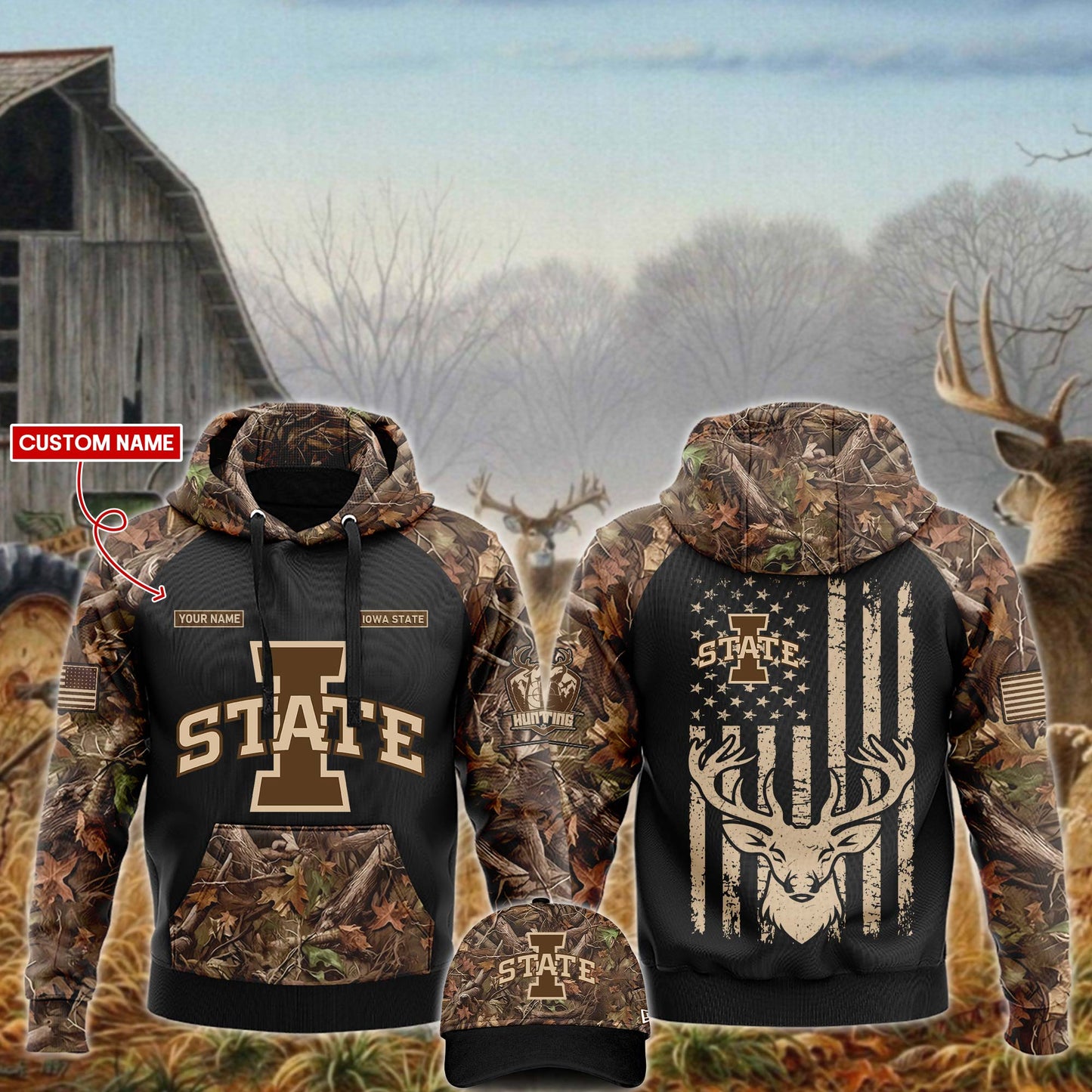 Iowa State Hunting Season 2024 Hoodie Limited Edition