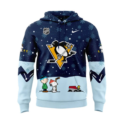 Pittsburgh Penguins Peanuts & Snoopy Night Hoodie