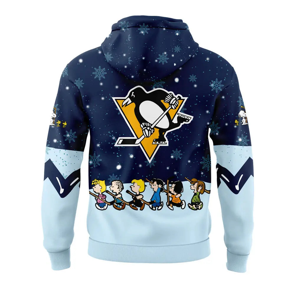 Pittsburgh Penguins Peanuts & Snoopy Night Hoodie