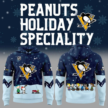 Pittsburgh Penguins Peanuts & Snoopy Night Hoodie