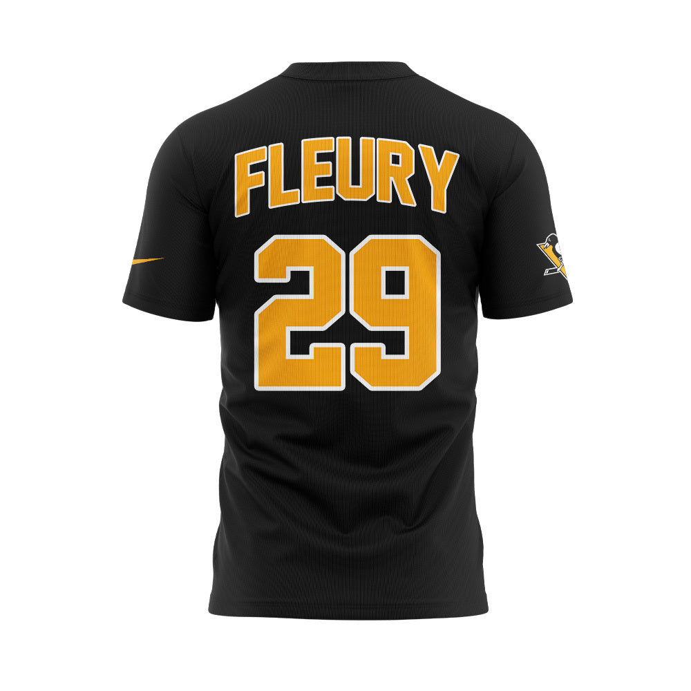 SPECIAL EDITION Pittsburgh Penguins MARC-ANDRE FLEURY TEE Tshirt