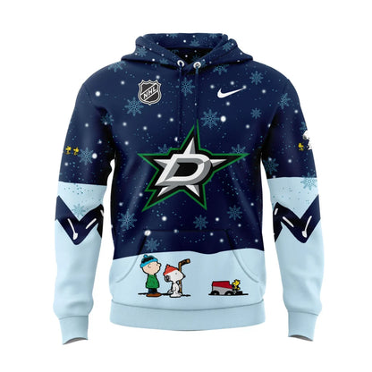 Dallas Stars Peanuts & Snoopy Night Hoodie