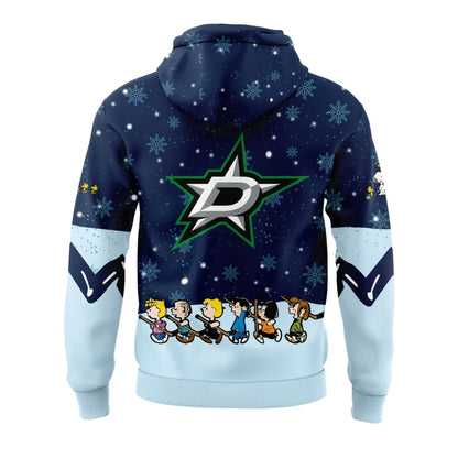 Dallas Stars Peanuts & Snoopy Night Hoodie