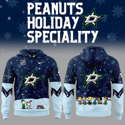 Dallas Stars Peanuts & Snoopy Night Hoodie