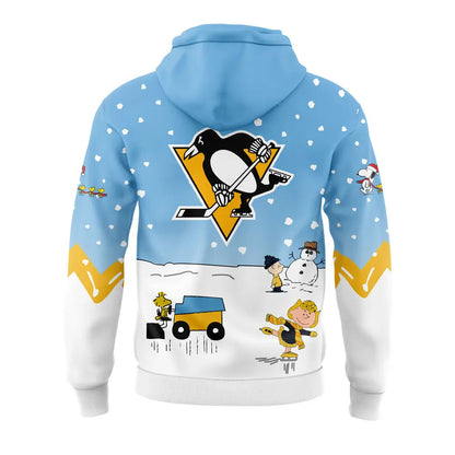 Pittsburgh Penguins Peanuts & Snoopy Night Hoodie