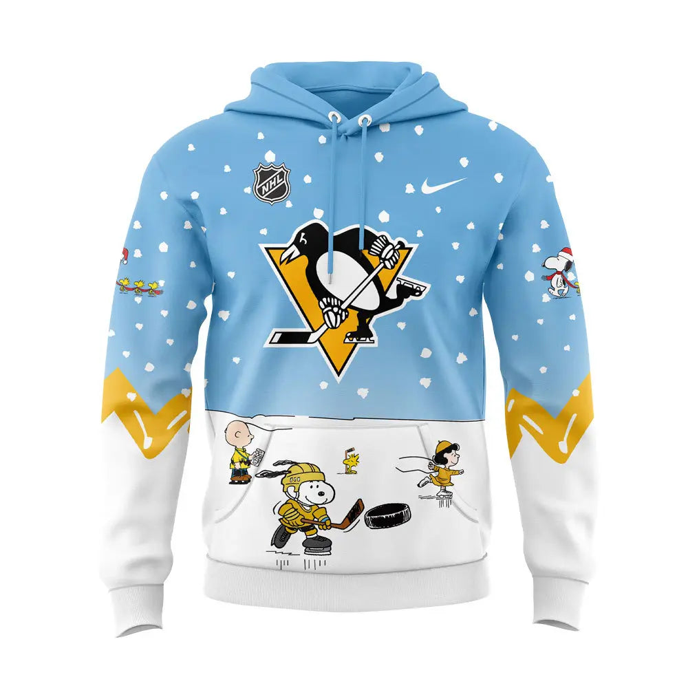 Pittsburgh Penguins Peanuts & Snoopy Night Hoodie