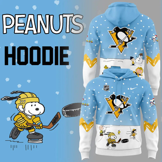 Pittsburgh Penguins Peanuts & Snoopy Night Hoodie