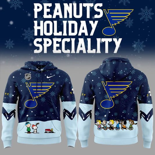 St. Louis Blues Peanuts & Snoopy Night Hoodie