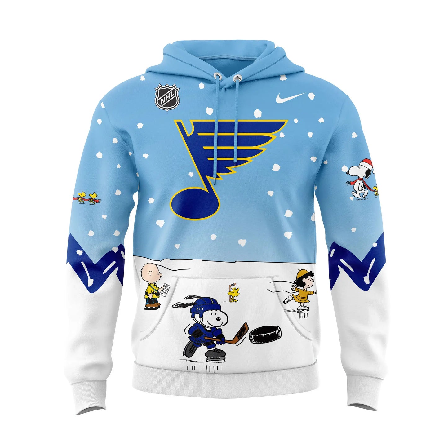 St. Louis Blues Peanuts & Snoopy Night Hoodie