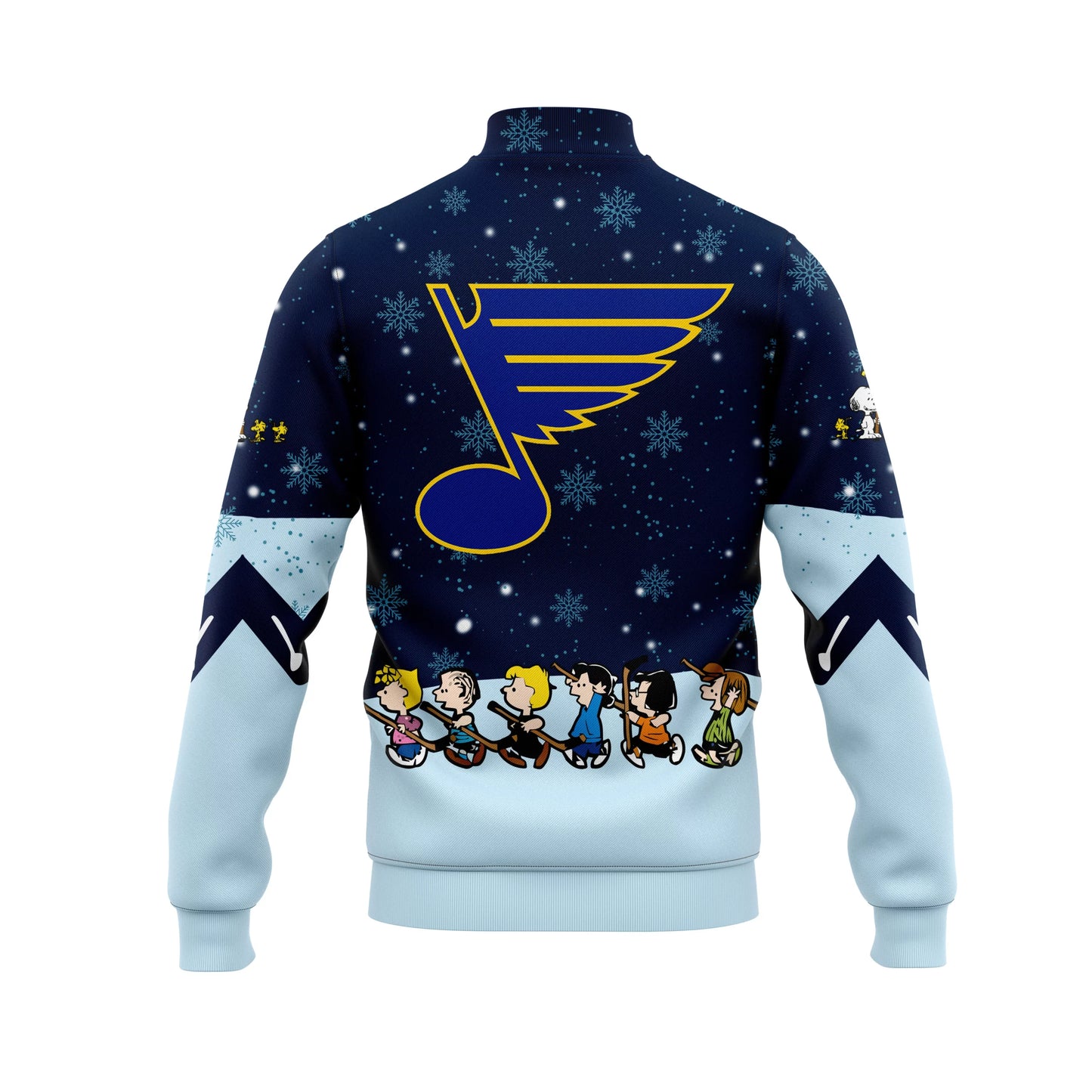 St. Louis Blues Peanuts & Snoopy Night Bomber Jacket