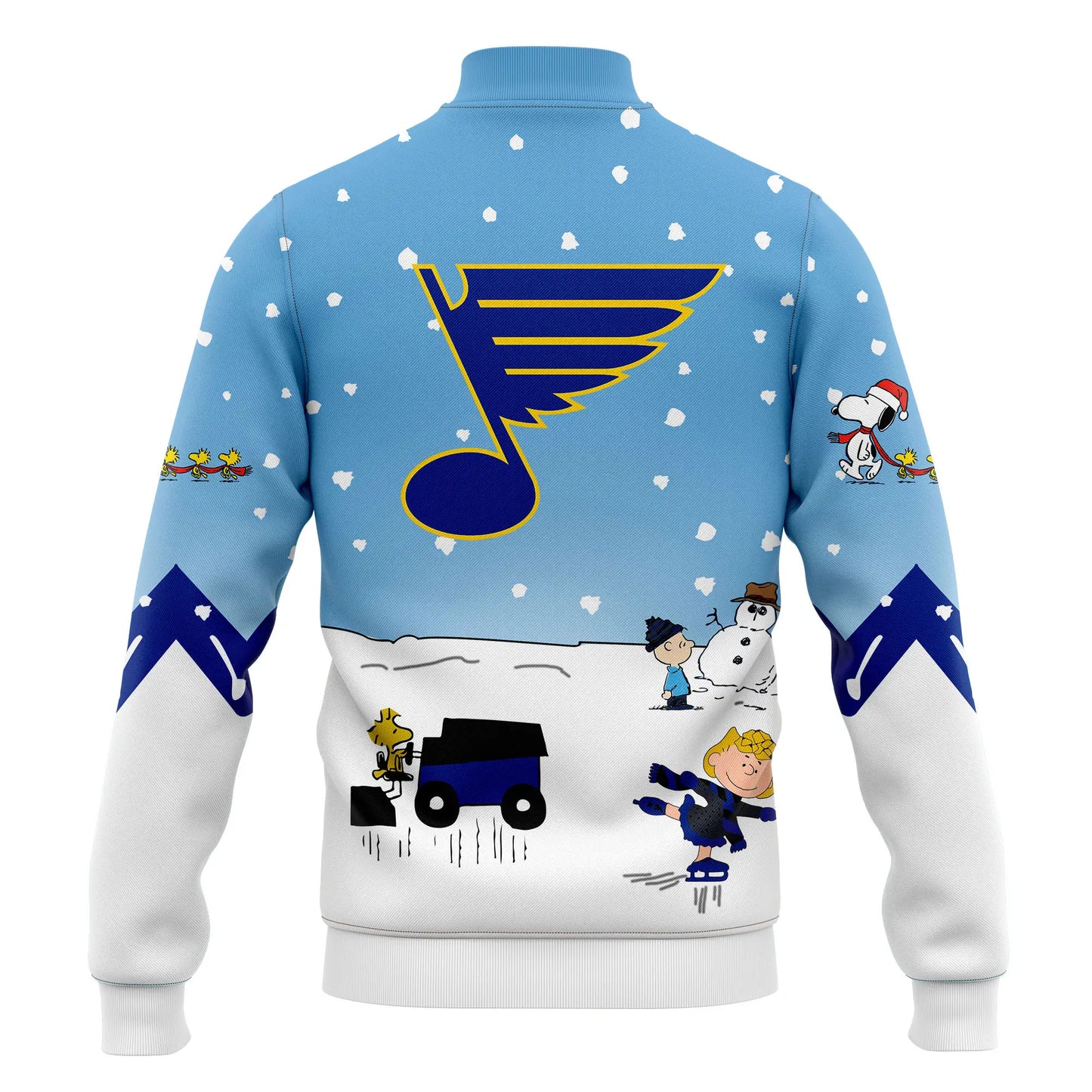 St. Louis Blues Peanuts & Snoopy Night Bomber Jacket