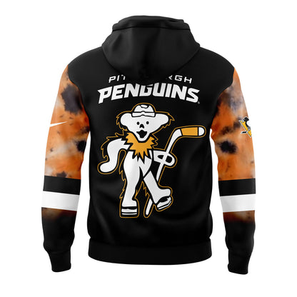 Limited Edition Pittsburgh Penguins Grateful Dead Night Hoodie