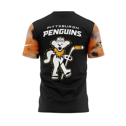 Limited Edition Pittsburgh Penguins Grateful Dead Night Tshirt