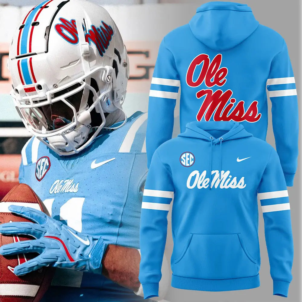 Limited Edition Ole Miss Football Hoodie