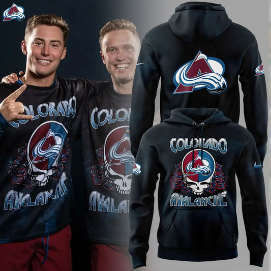 Limited Edition Colorado Avalanche Grateful Dead Night Hoodie