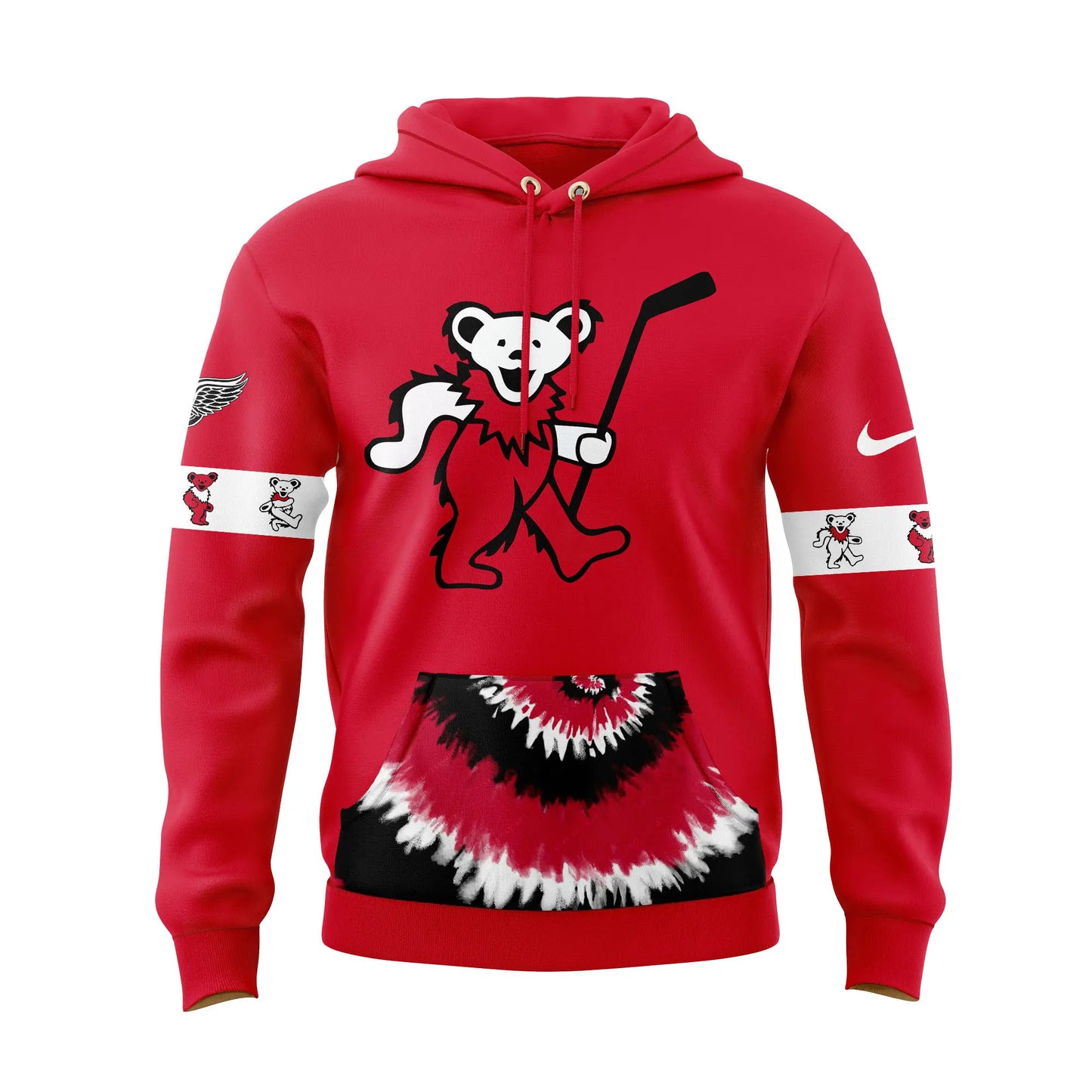 Limited Edition Detroit Red Wings Grateful Dead Night Hoodie