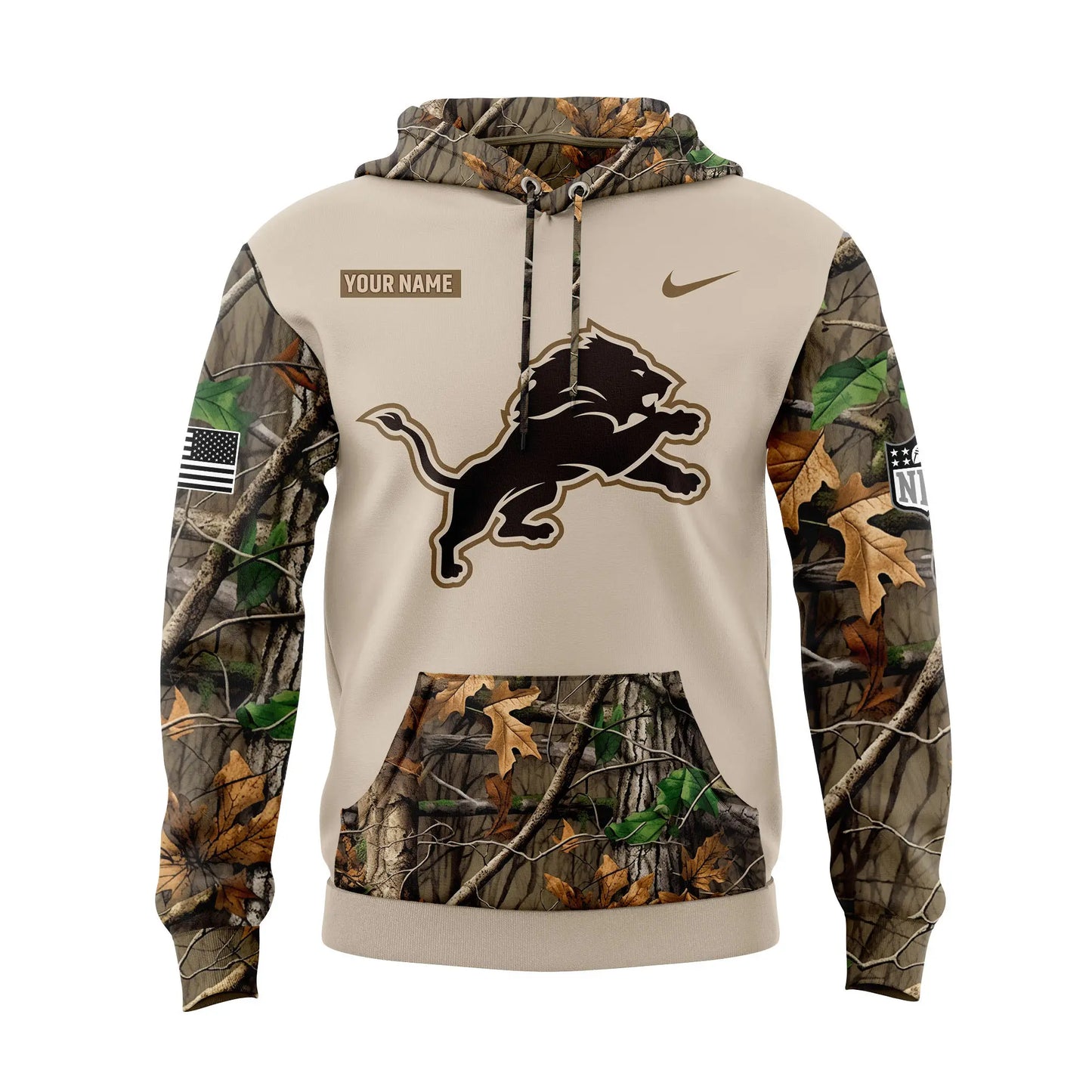 Limited Edition Detroit Lions x Hunting Hoodie