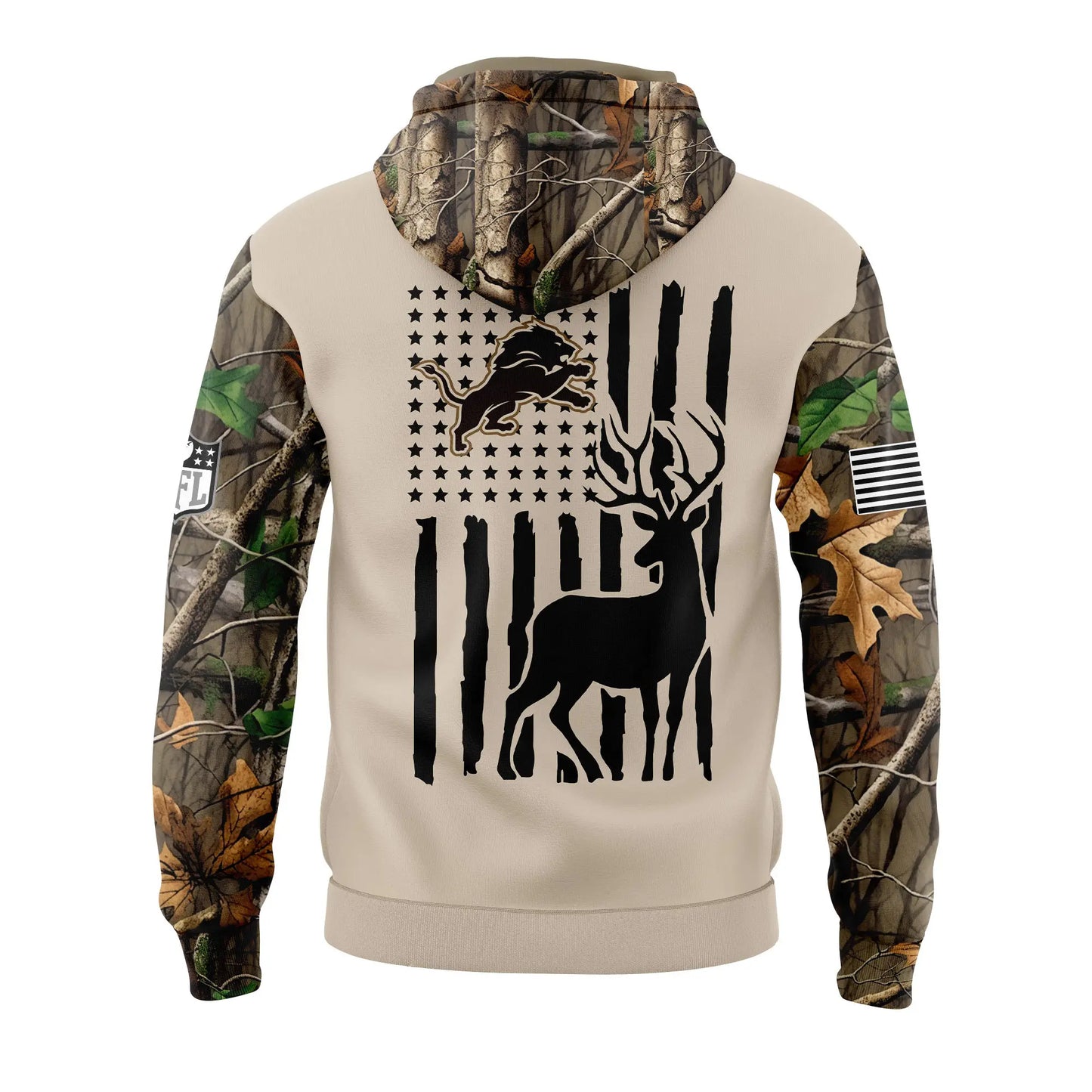 Limited Edition Detroit Lions x Hunting Hoodie