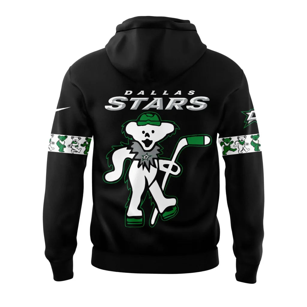 Limited Edition Dallas Stars Grateful Dead Night Hoodie