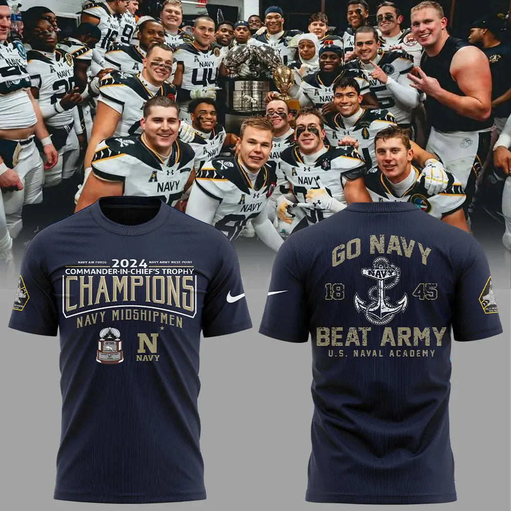 Jolly Rogers Navy Midshipmen football 2024 Tshirt