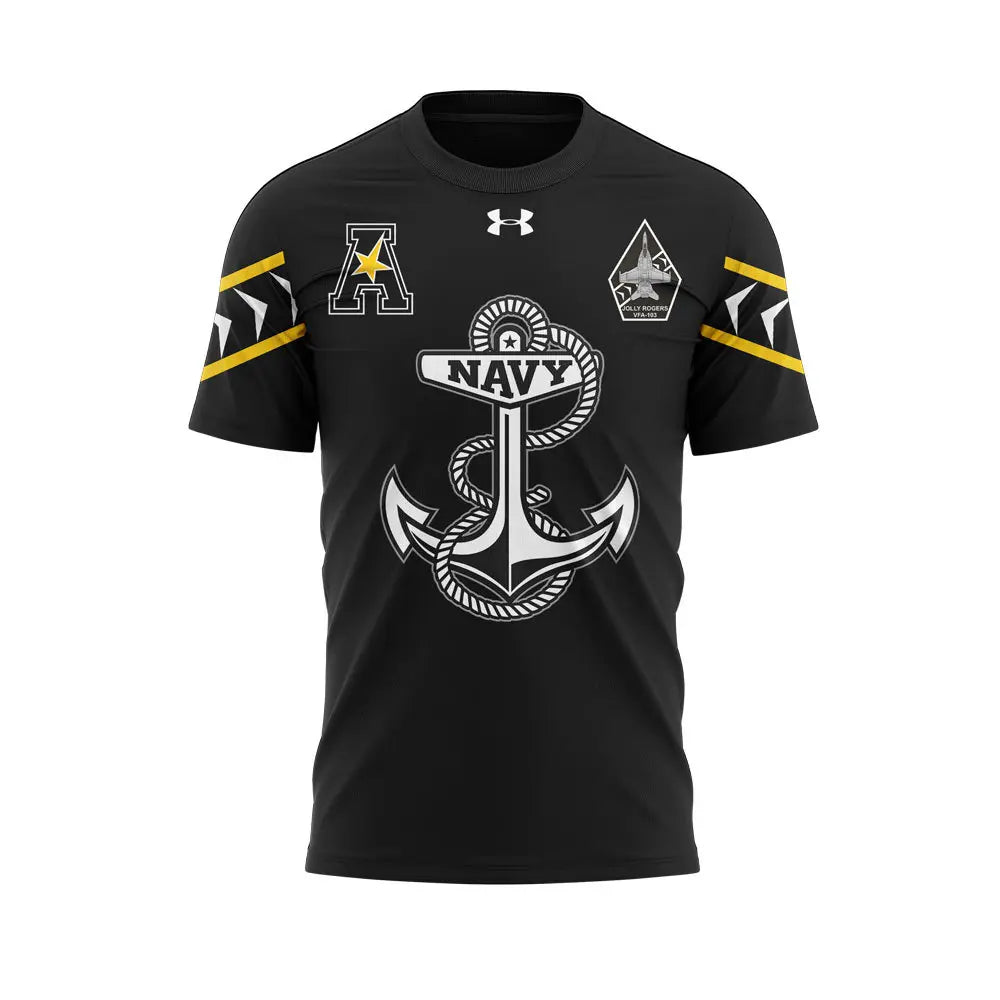 Jolly Rogers Navy Midshipmen football 2024 Tshirt