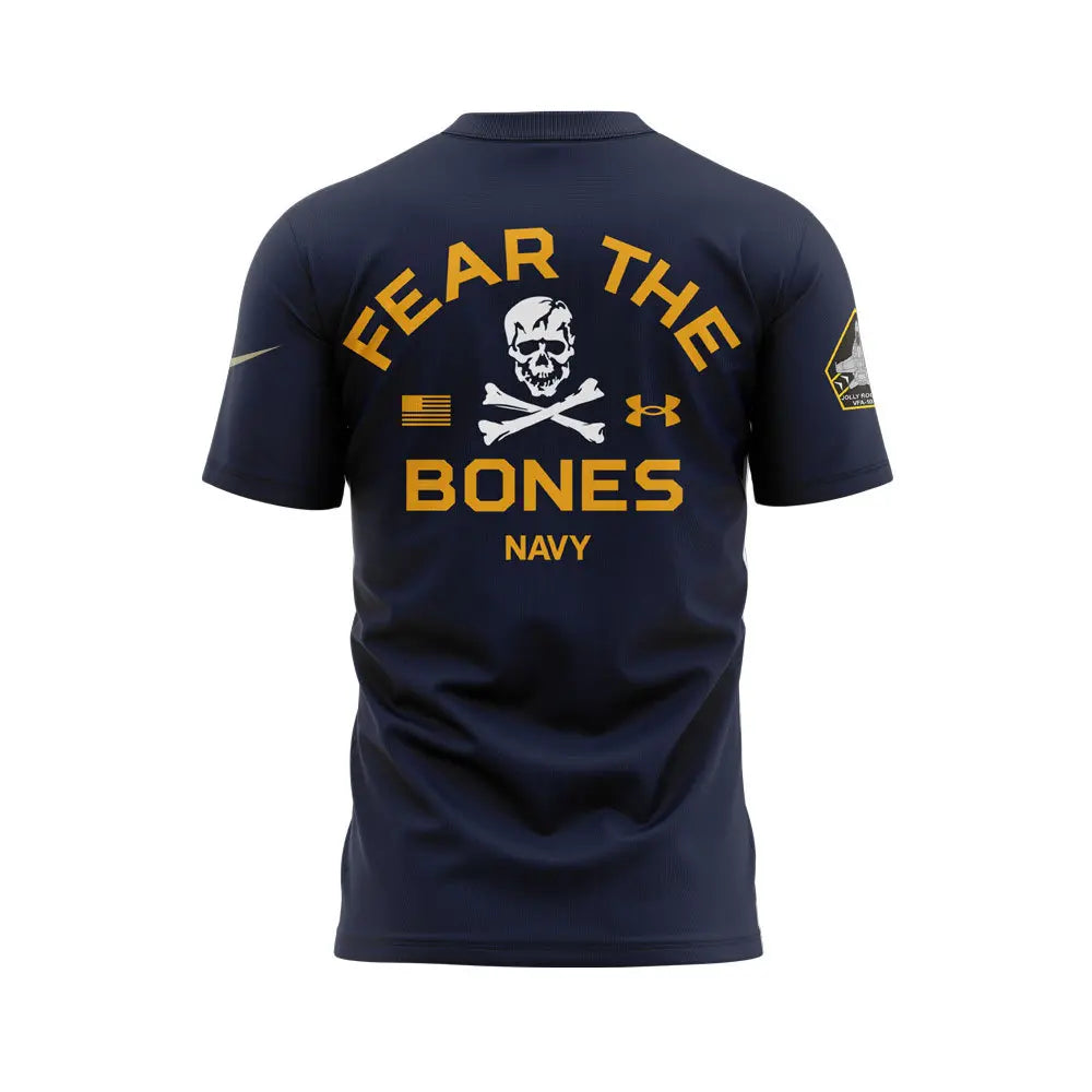 Jolly Rogers Navy Midshipmen football 2024 Tshirt