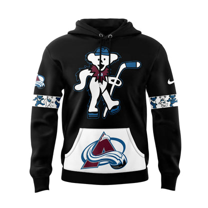 Limited Edition Colorado Avalanche Grateful Dead Night Hoodie