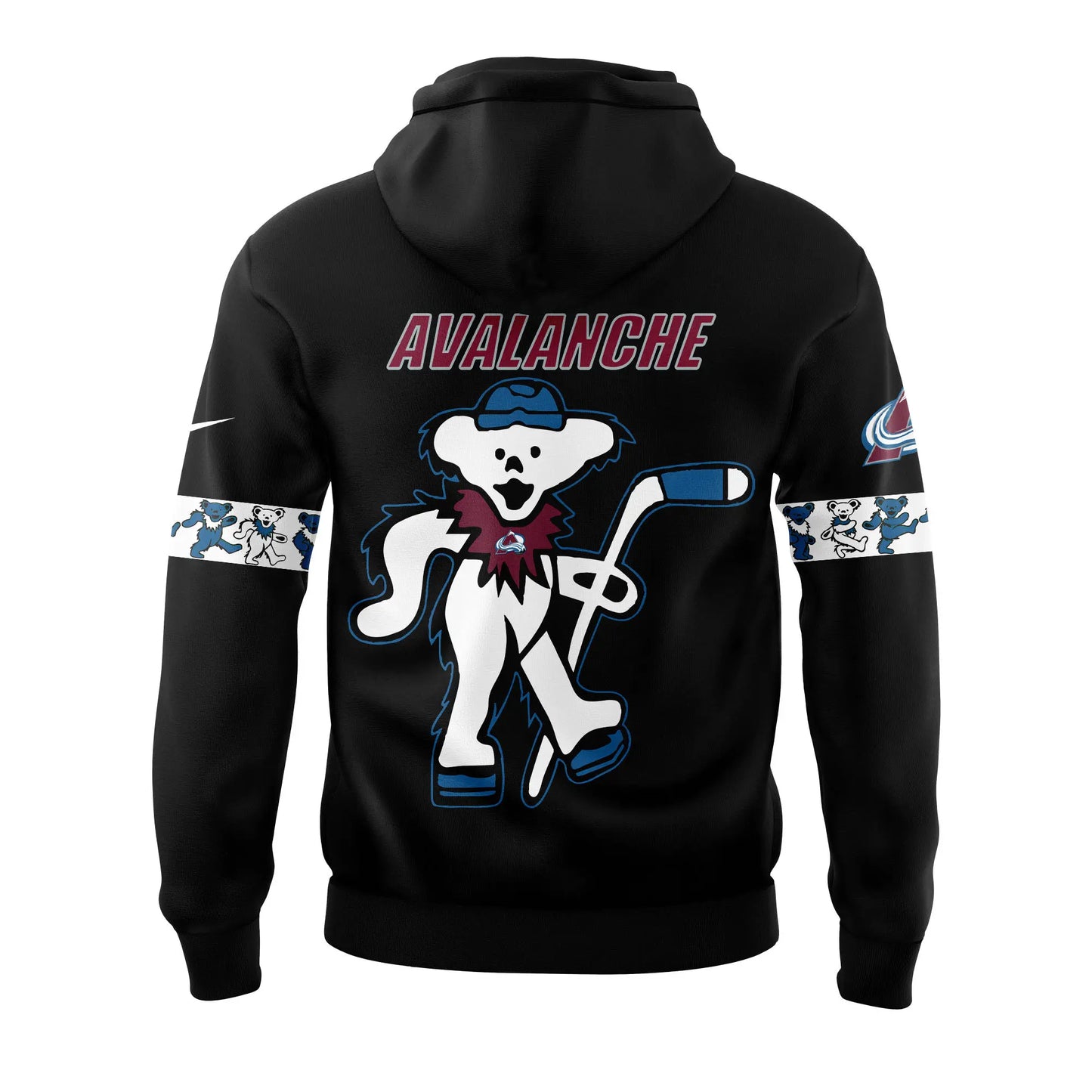 Limited Edition Colorado Avalanche Grateful Dead Night Hoodie