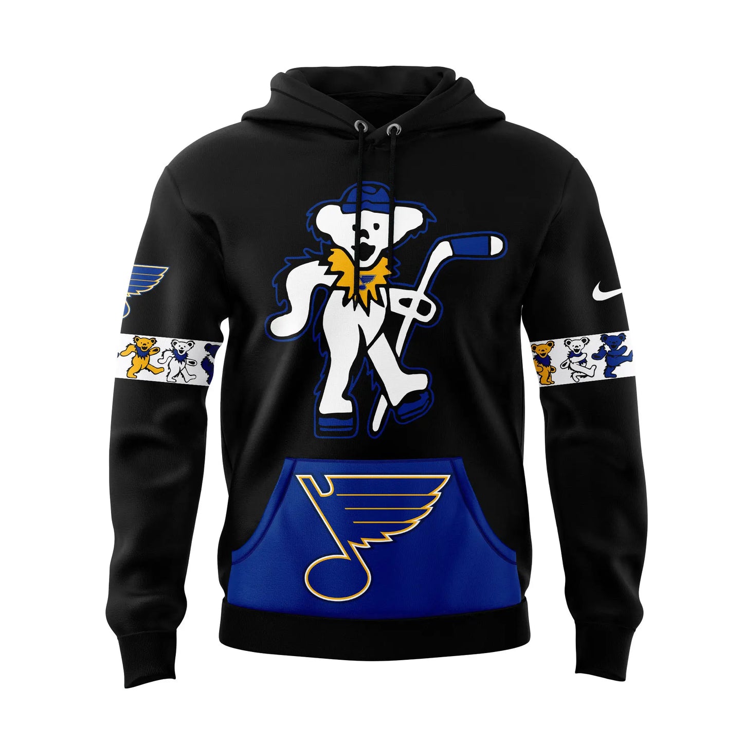 Limited Edition St. Louis Blues Grateful Dead Night Hoodie