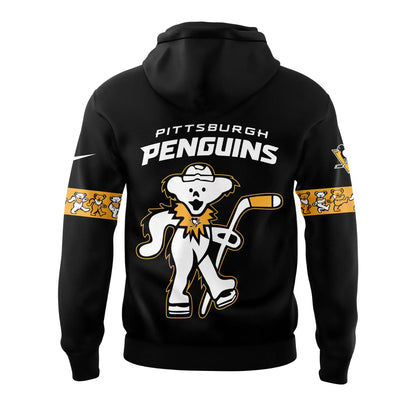 Limited Edition Pittsburgh Penguins Grateful Dead Night Hoodie