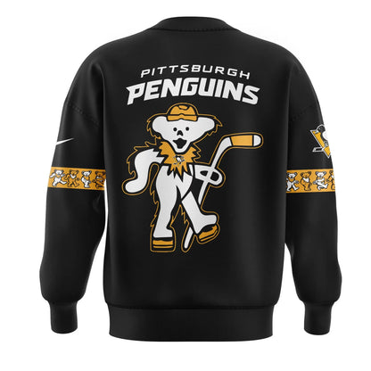 Limited Edition Pittsburgh Penguins Grateful Dead Night Sweatshirt