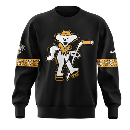 Limited Edition Pittsburgh Penguins Grateful Dead Night Sweatshirt