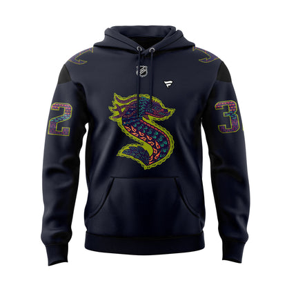 Limited Edition Seattle Kraken Hispanic Heritage Night 2024 Hoodie