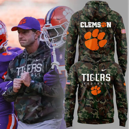 Clemson Football Coach ”Dabo Swinney” Camo Hoodie