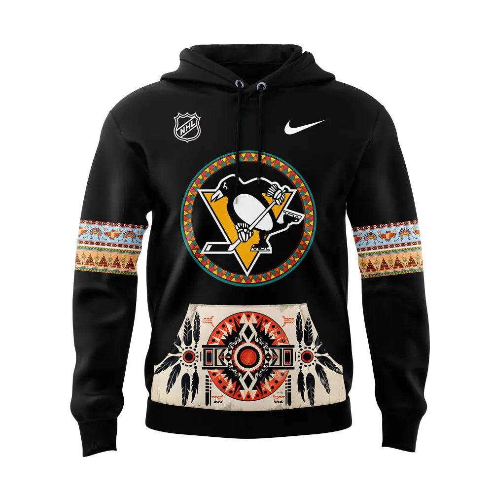 Pittsburgh Penguins Native American Heritage Hoodie