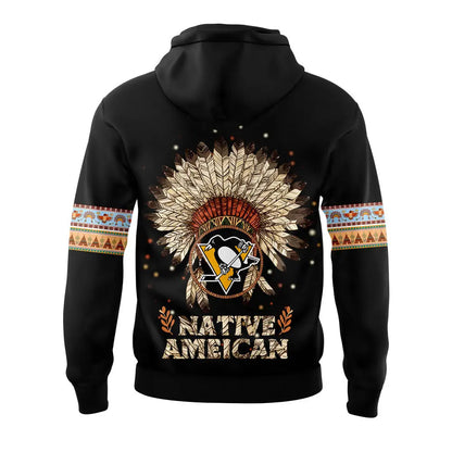 Pittsburgh Penguins Native American Heritage Hoodie